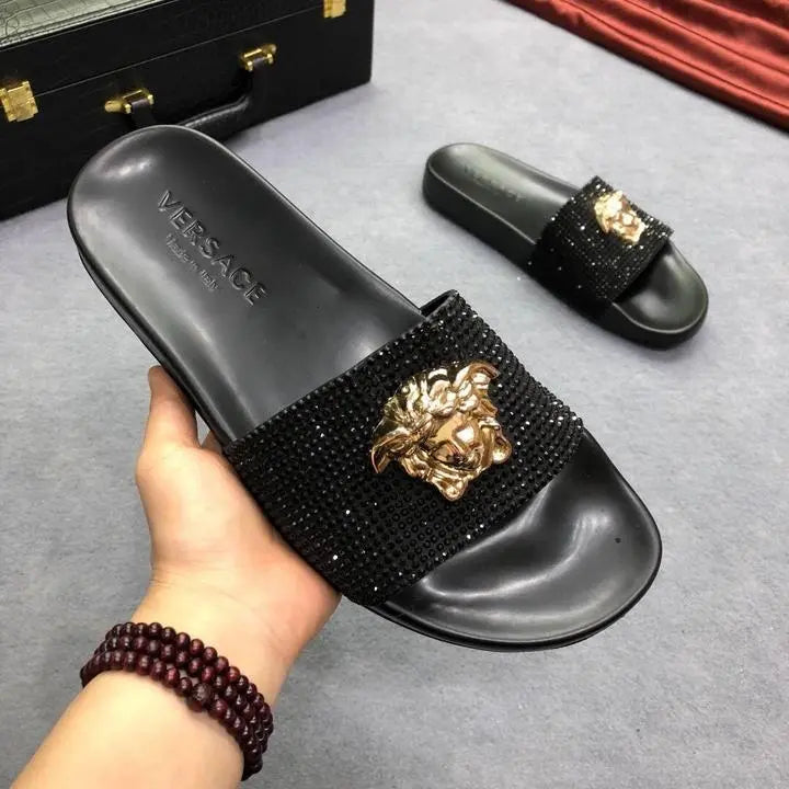 VERSACE - PANTOUFLES HOMME - https://treadfitpro.com/